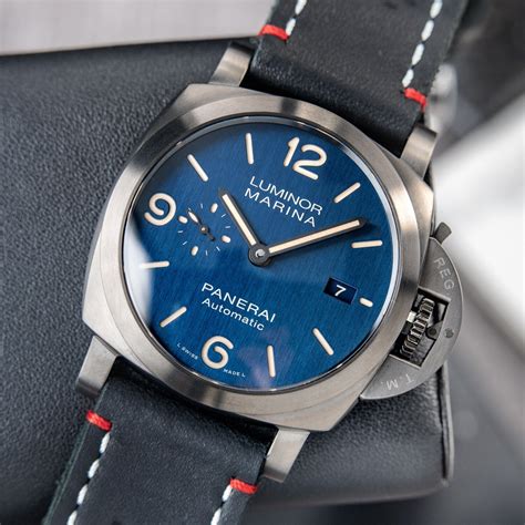 panerai pam 111|panerai luminor marina blue dial.